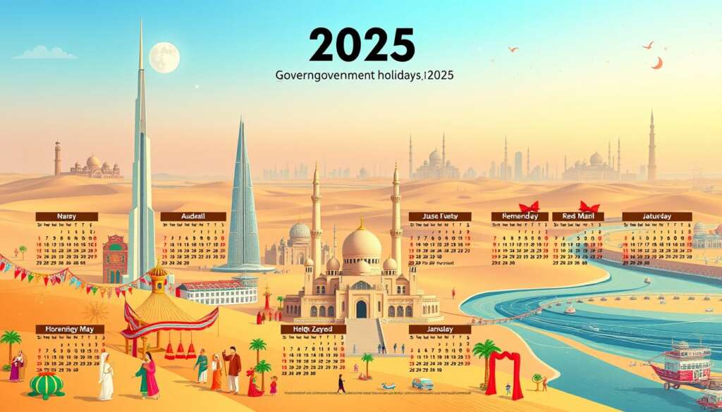 uae government holidays 2025